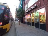 Downtown Diner from front